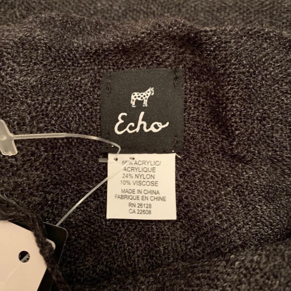 Echo oversized solid wrap - Picture 8 of 8